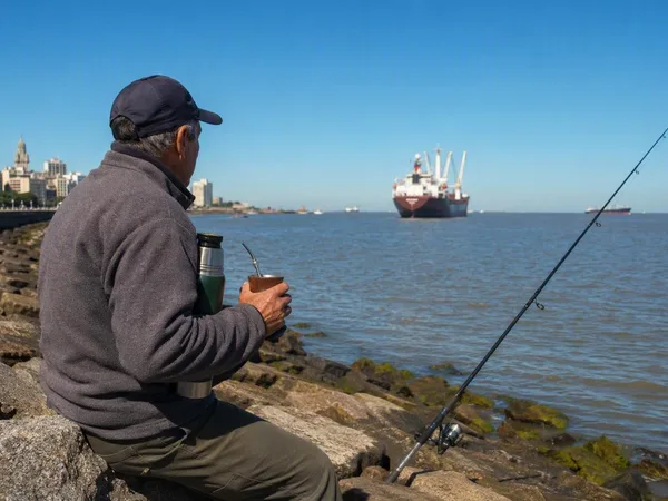 Thermos onder de arm: mate aan de rambla van Montevideo
