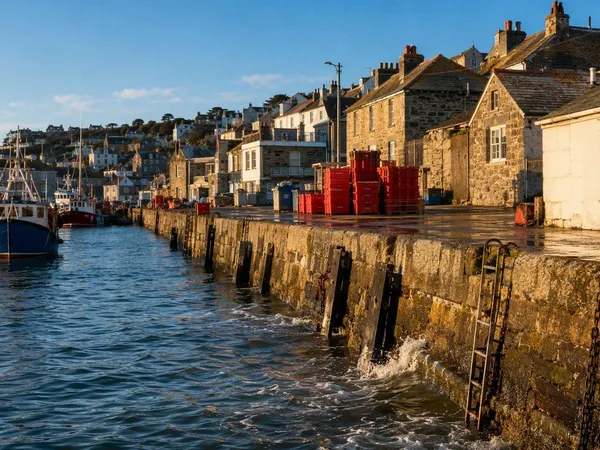 Newlyn terwijl het water stijgt