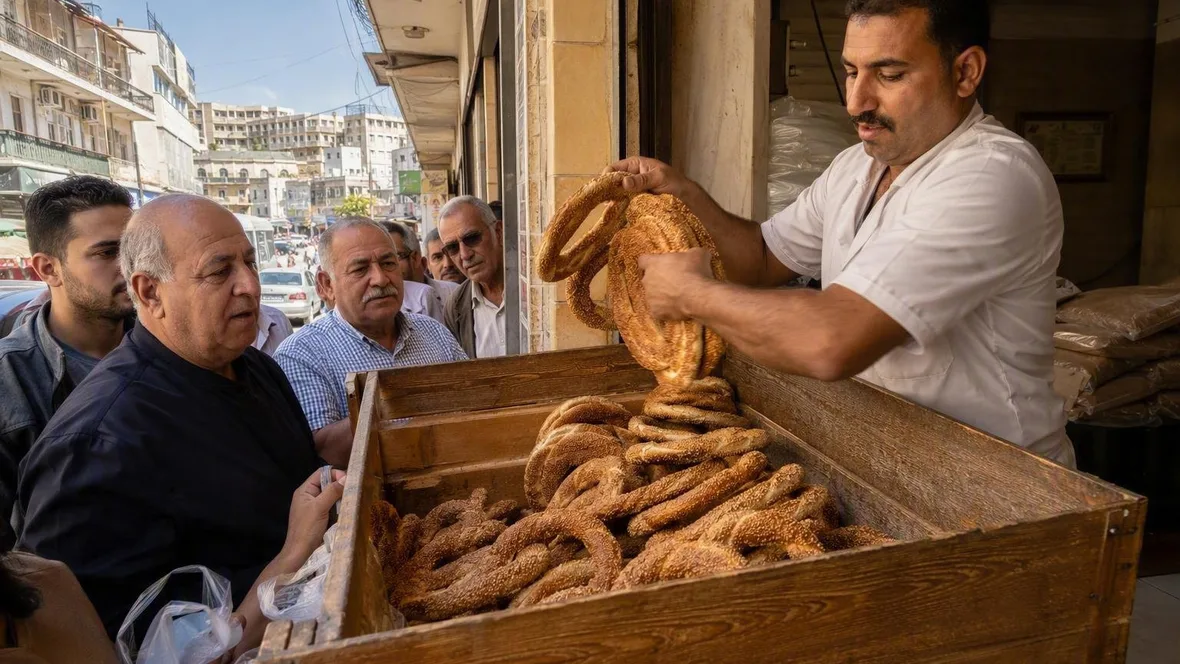 Van sesamring tot kunafa: brood langs de handelsstraten van Amman