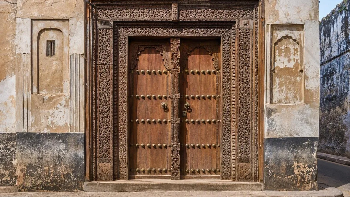 Hout tussen huis en haven: de deuren van Mombasa Old Town