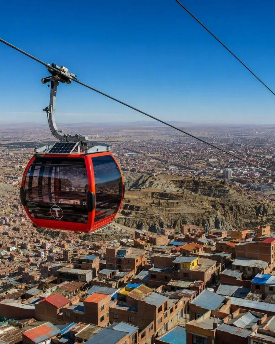 Elf minuten omhoog: met de Rode Lijn van La Paz naar El Alto