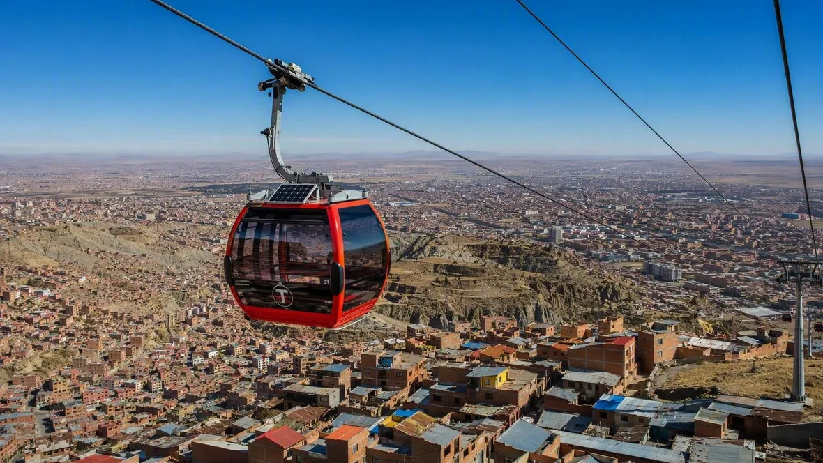 Elf minuten omhoog: met de Rode Lijn van La Paz naar El Alto