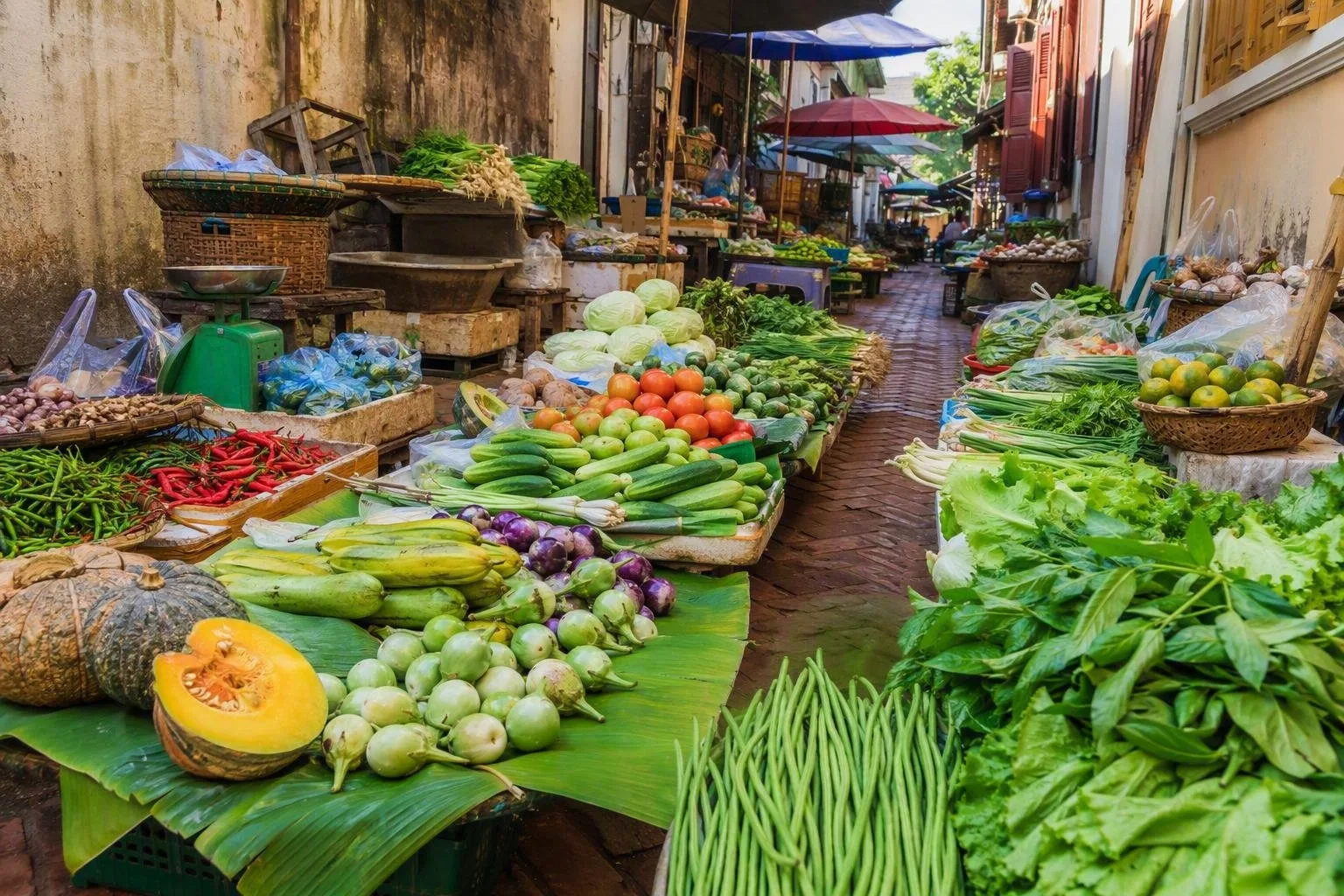 Talad Sao Morning Market