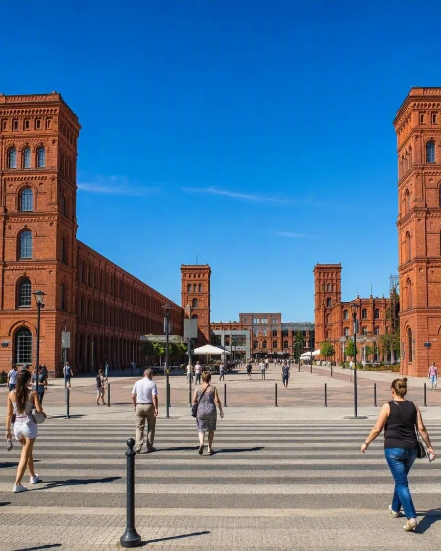 Van katoenspinnerij tot stadsplein: Łódź na Poznański