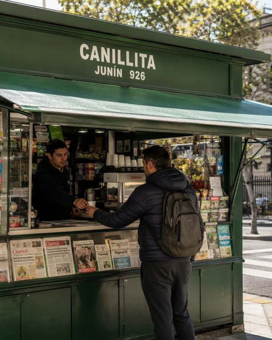 Papier, koffie en speelgoed: de kiosk van Buenos Aires verandert