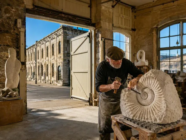 Van graanzak tot galerie in de pakhuizen van Oamaru