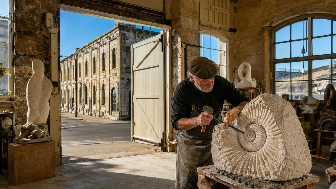 Van graanzak tot galerie in de pakhuizen van Oamaru