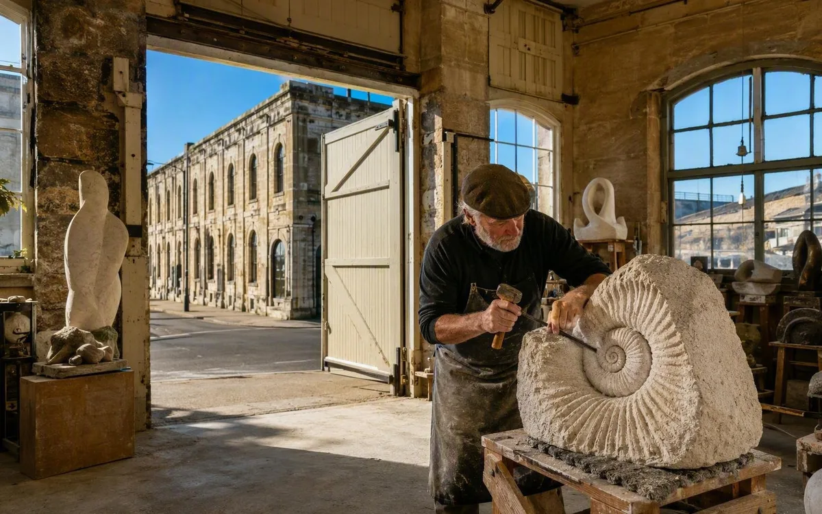 Van graanzak tot galerie in de pakhuizen van Oamaru