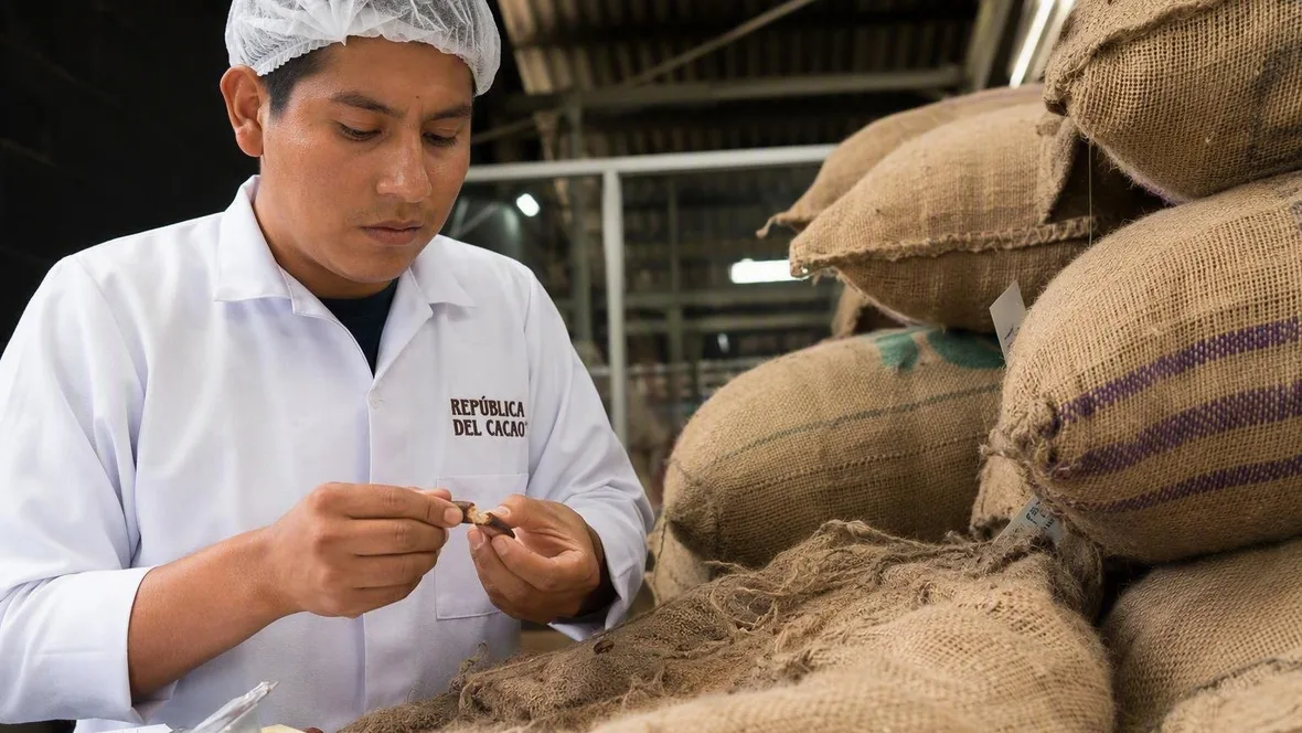 Van rivierdal naar koeltunnel: cacao in Quito