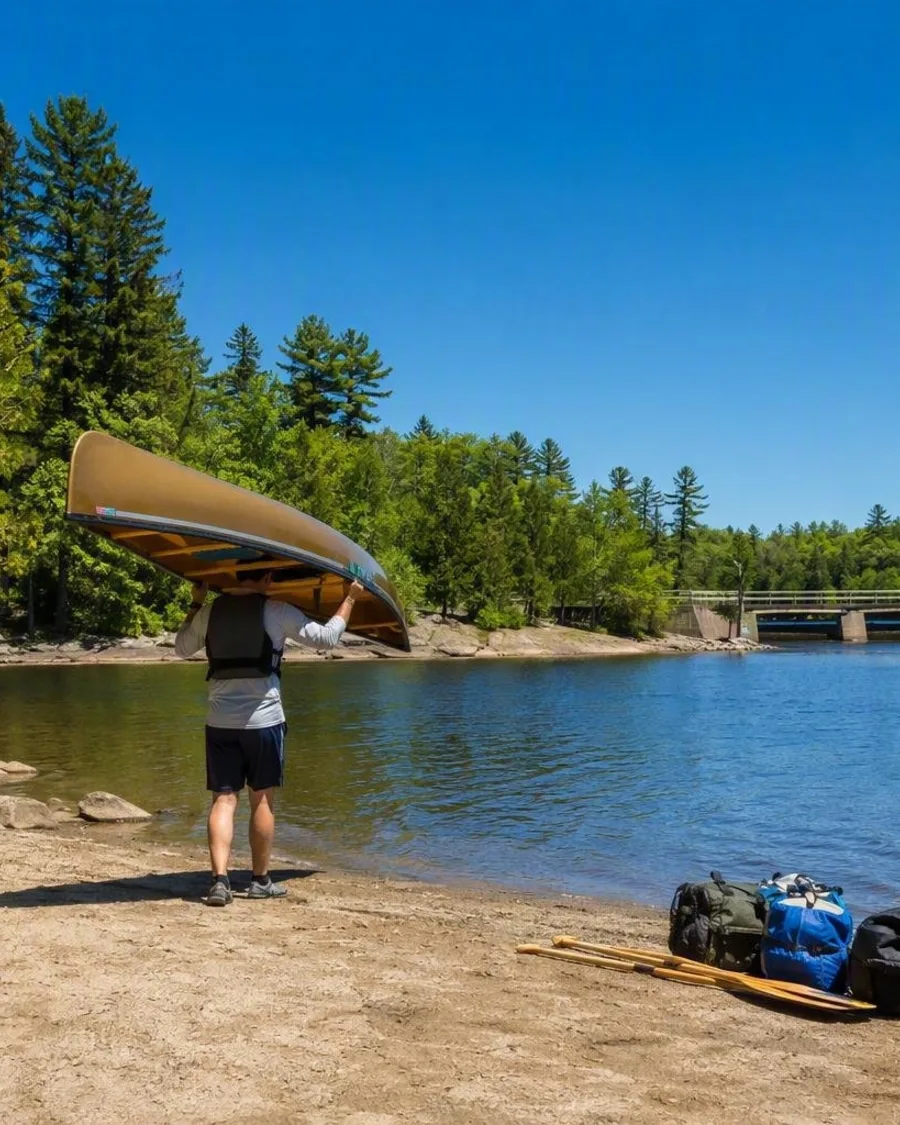 Van Canoe Lake naar Joe Lake: peddelen, dragen, kamperen