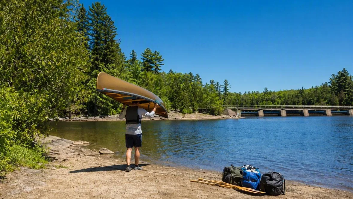 Van Canoe Lake naar Joe Lake: peddelen, dragen, kamperen