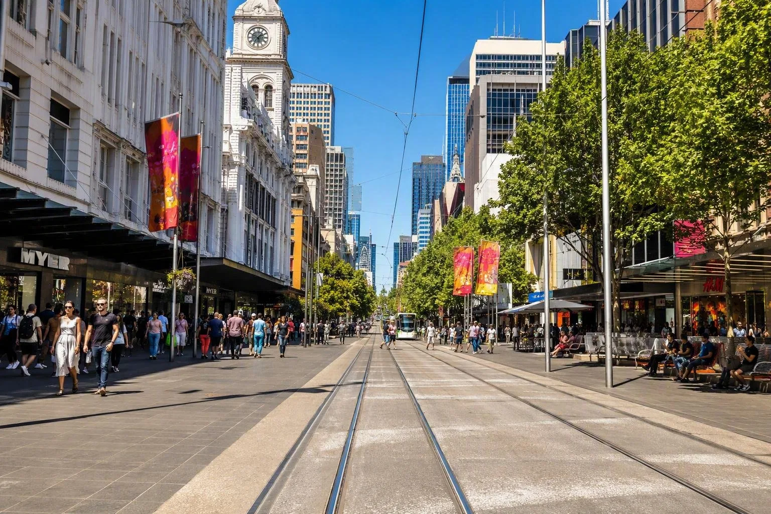 Bourke Street Mall