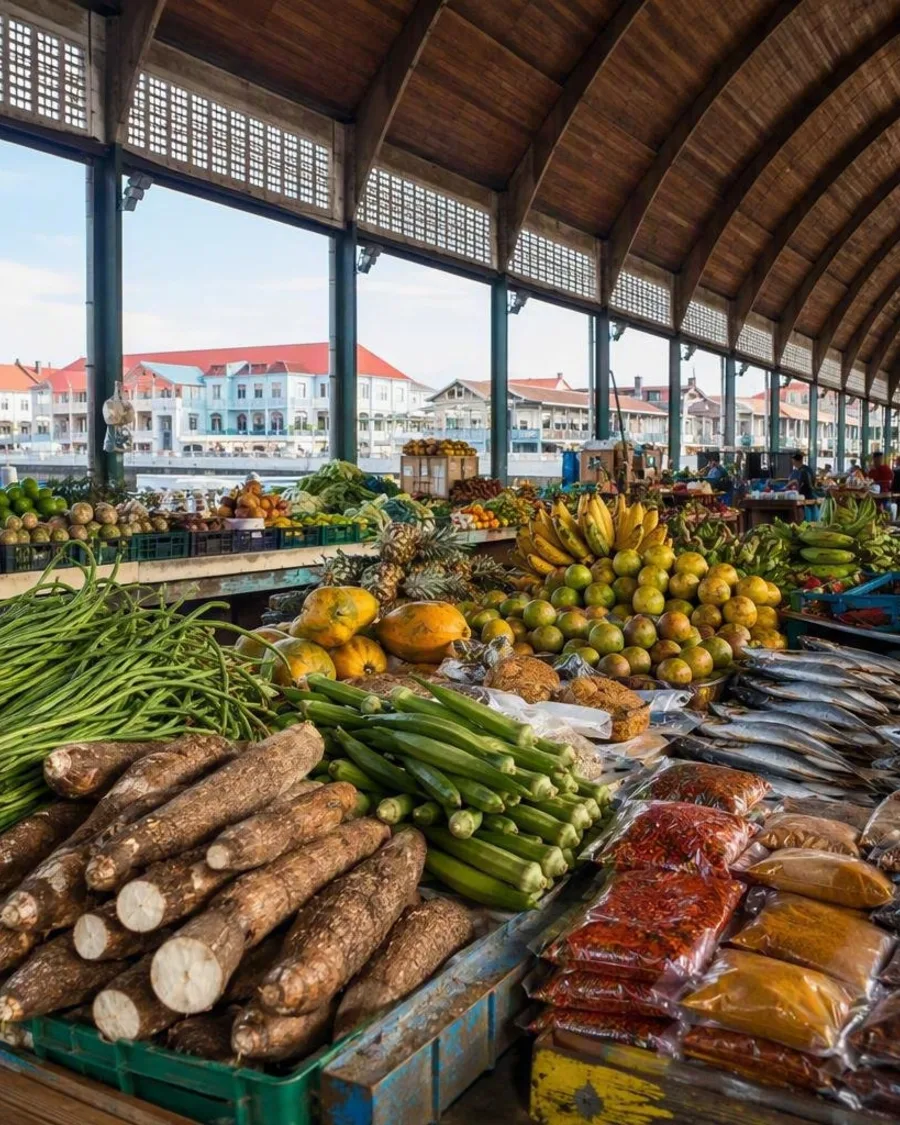 Van kousenband tot cassavebrood op de Centrale Markt