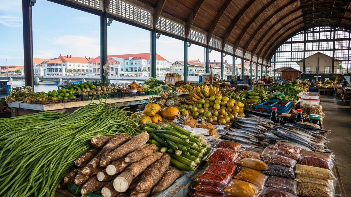 Van kousenband tot cassavebrood op de Centrale Markt
