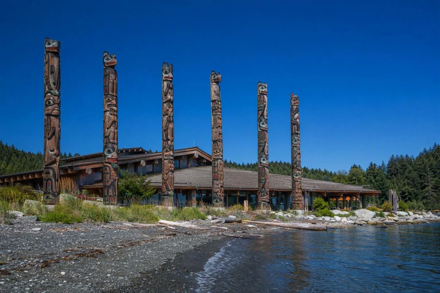 Haida Heritage Centre bij Ḵay Llnagaay