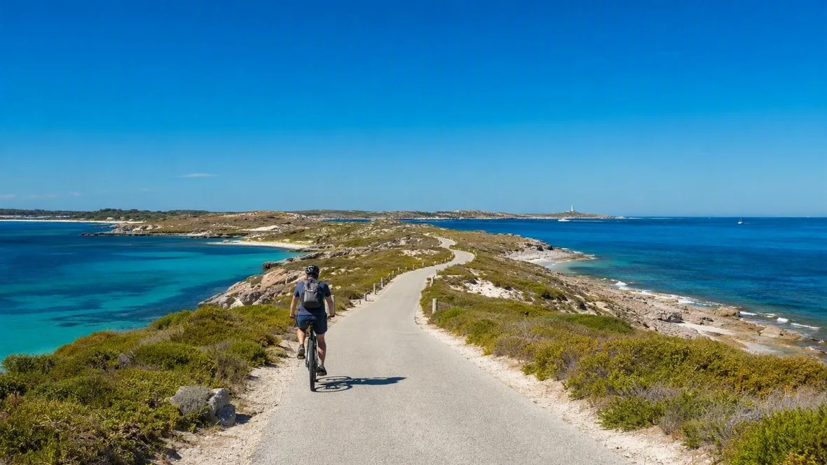 Wadjemup per fiets: van Thomson Bay naar de baaien van West End