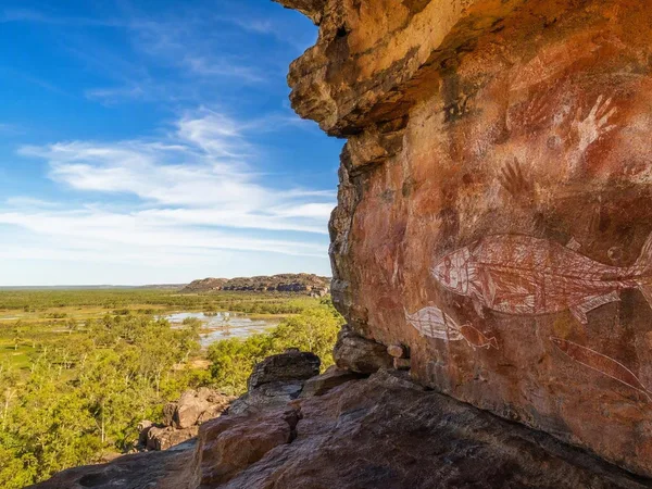 Van de rotswanden van Ubirr naar het water van Kakadu