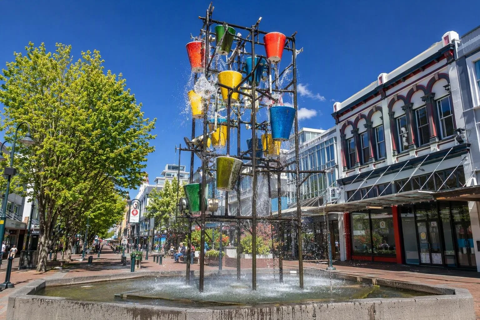 Bucket Fountain, Wellington