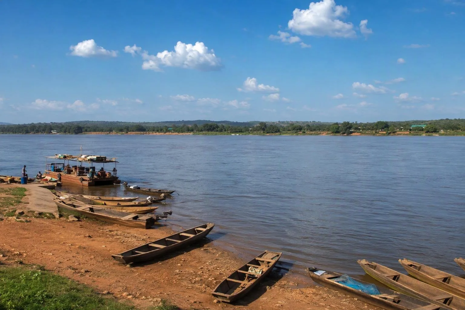 Oubangui bij Bangui