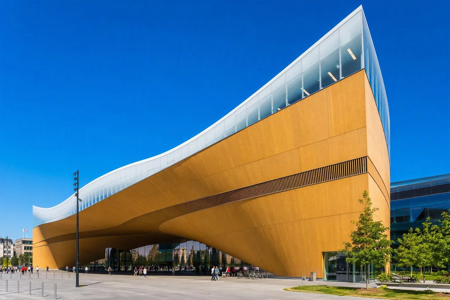 Oodi, de centrale bibliotheek van Helsinki