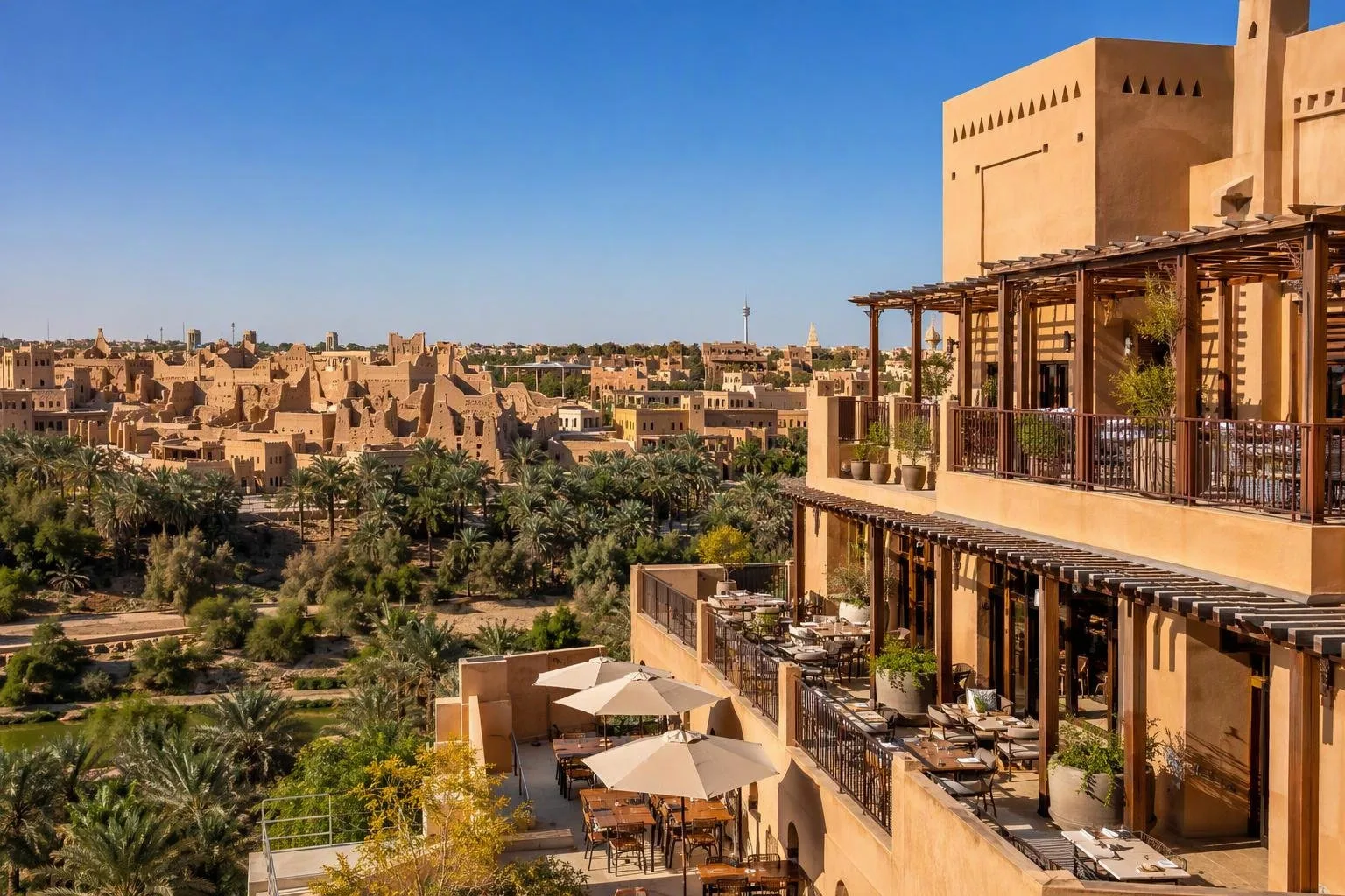 Bujairi Terrace, Diriyah